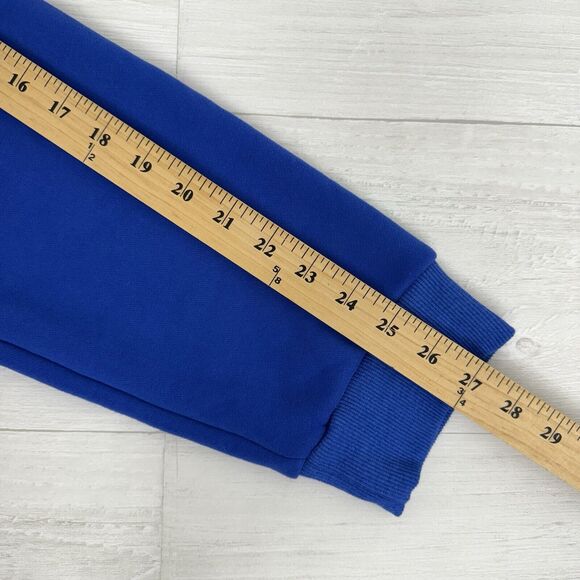 Classic Zoey Zip Cowl Neck Fleece Sweatshirt Women 4XL by Michelle Mae Blue Soft - Picture 14 of 16